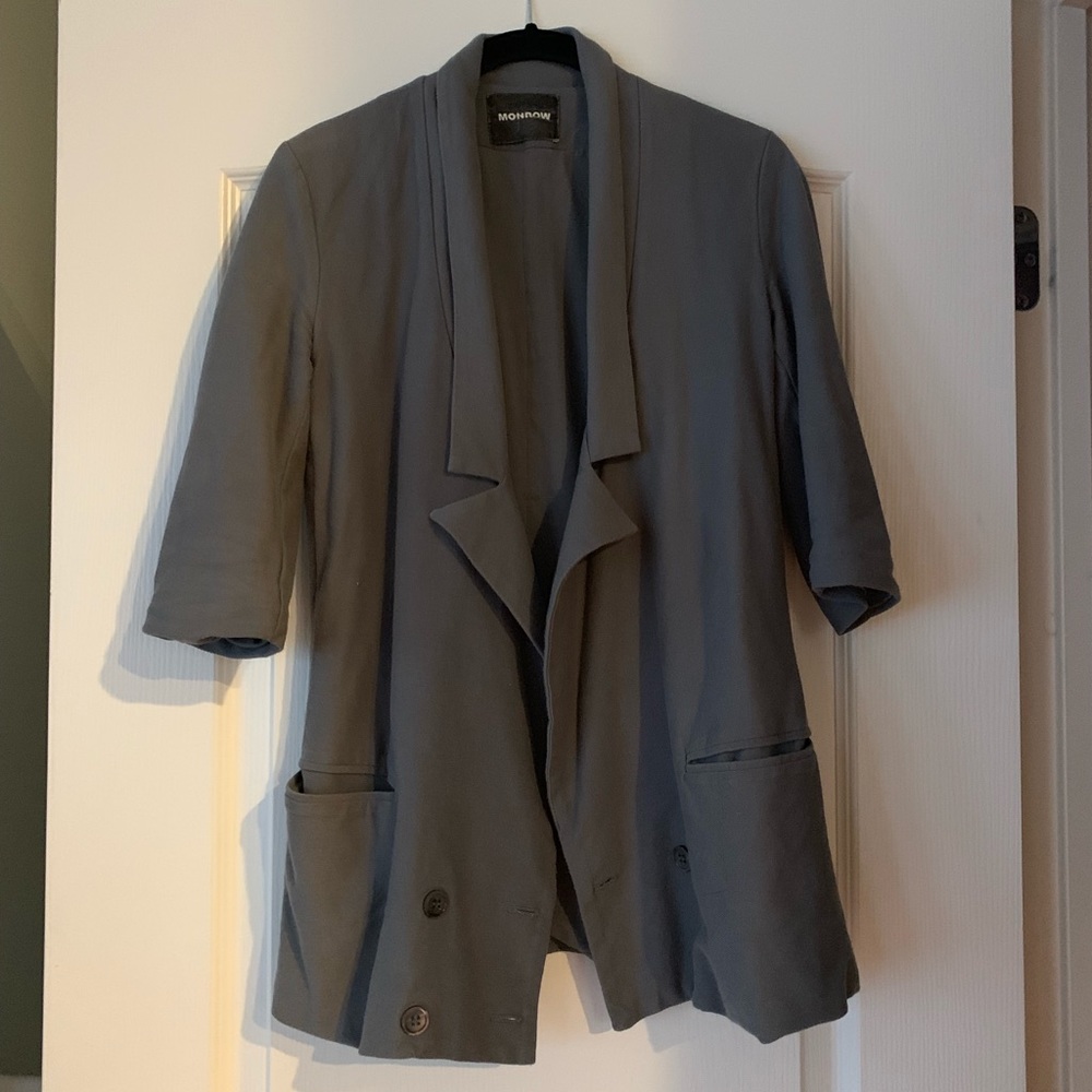Monrow cotton blazer